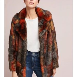 Anthropologie Seen Worn Kept Stevie fur coat